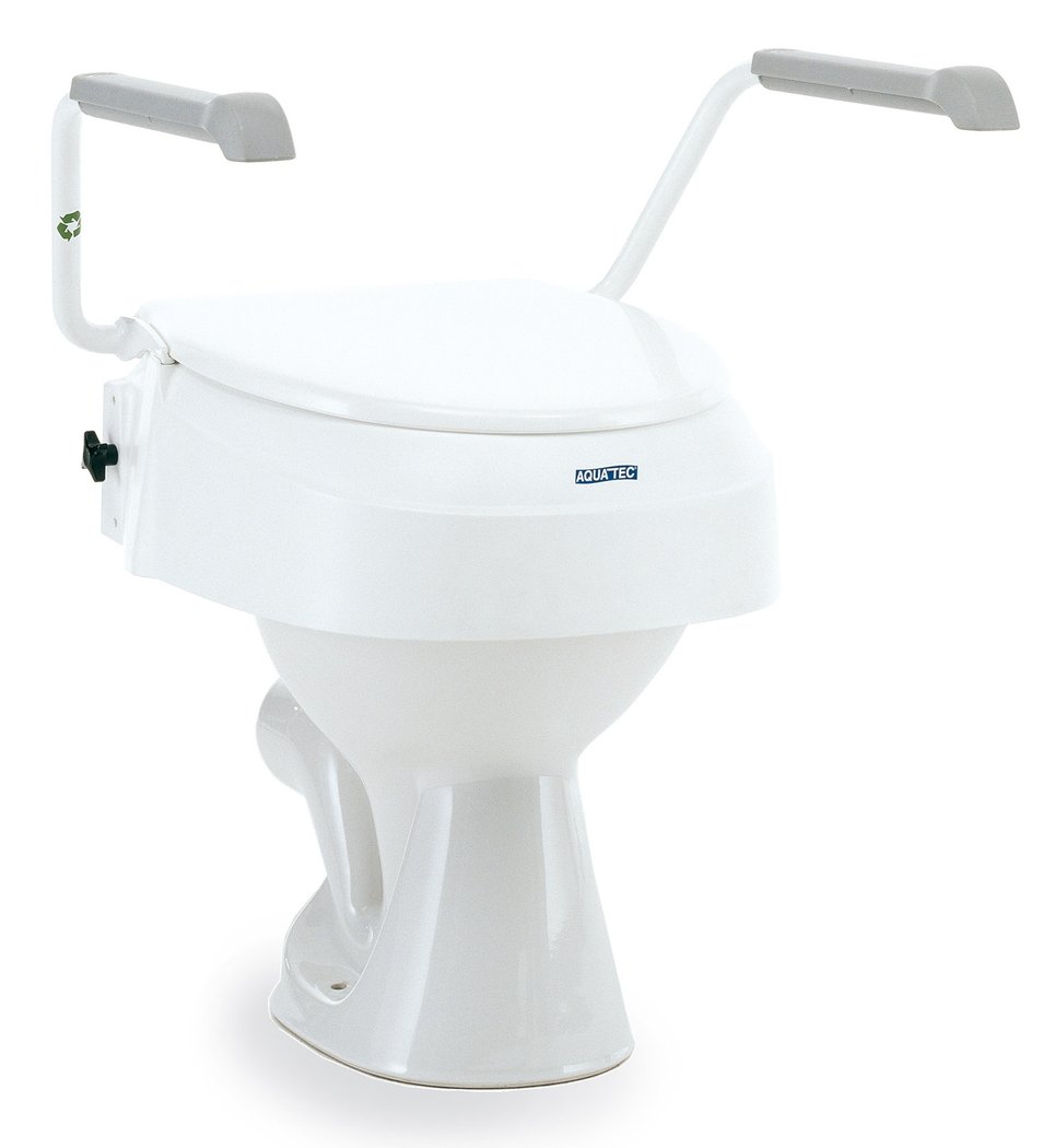 Aquatec Toilettensitzerhöhung A900 mit Armlehnen
